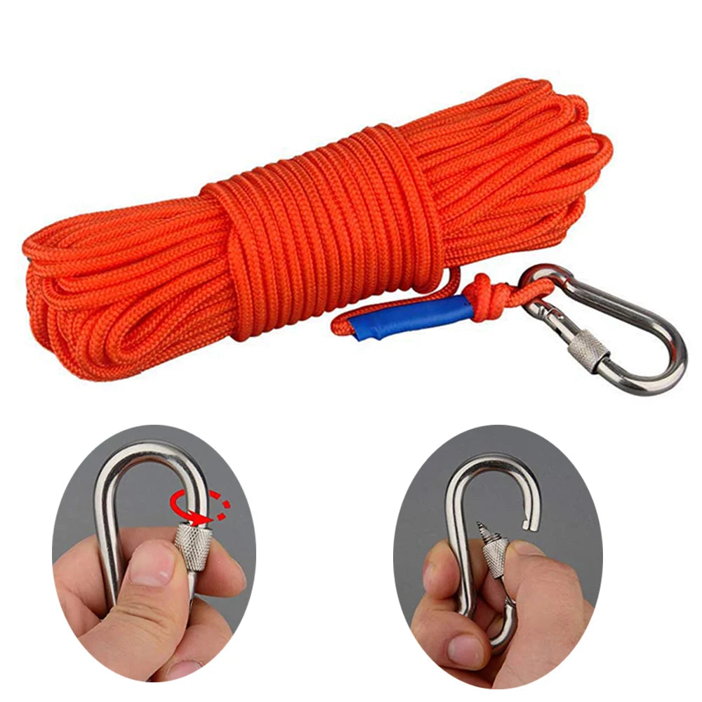 Heavy-Duty Magnet Fishing Rope – Strong Nylon Braid
