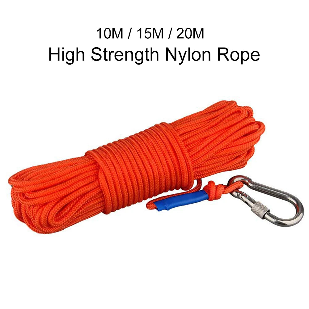 Heavy-Duty Magnet Fishing Rope – Strong Nylon Braid